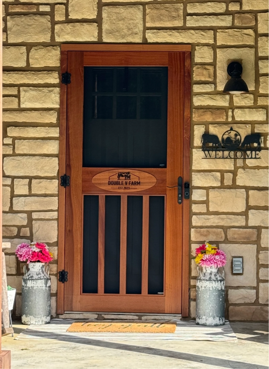 Custom Screen Doors: Elevate Your Home's Aesthetic