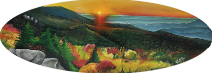 Sunset on Tennessee Peaks
