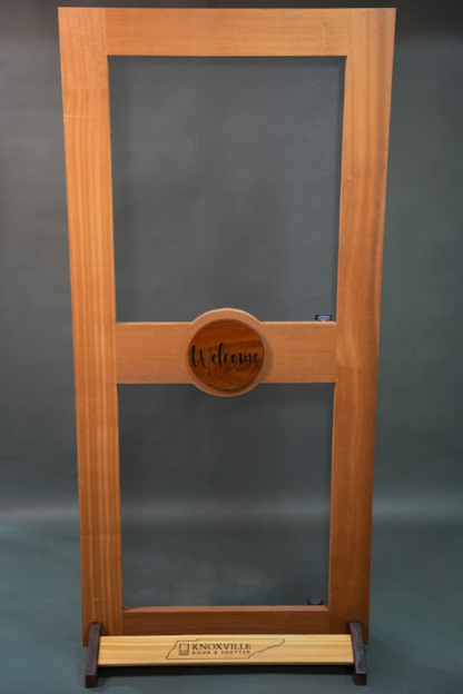 Round Deluxe Screen Door